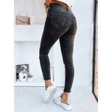 DStreet Spodnie damskie jeansowe PINES czarne | Shoptok.si