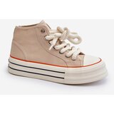 Boto Women's Platform Sneakers Beige Aineri | Shoptok.si