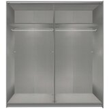 MID.YOU omara z drsnimi vrati, bela | Shoptok.si