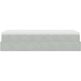 vidaXL Okvir kreveta s madraca svijetlosivi 90x190cm baršunasti | shoptok.hr
