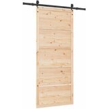  Klizna vrata Prirodna 80 x 208 cm Masivna borovina | Eponuda.ba