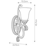 Elstead Lighting STENSKA SVETILKA Sonomavalley 220-240 V E27 Slike