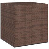 vidaXL Kutija za vrtne jastuke od PE ratana 100 x 97,5 x 104 cm smeđa Cijene