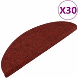  Samoljepljivi otirači za stepenice 30 kom crveni 56 x 17 x 3 cm | shoptok.hr