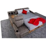 Hanah home bračni krevet whesley smart brown | Eponuda.com