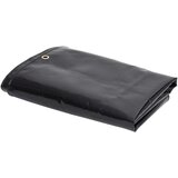 vidaXL Zaščitna ponjava 650 g/m² 1,5x6 m črna | Shoptok.si