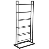 PT LIVING Črno kovinsko držalo za vino število steklenic 5 38x84,5x20 cm Single Floor – | Shoptok.si