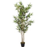 vidaXL umetno bambusovo drevo 1380 listov 200 cm zeleno Cene