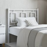  The Living Store Kovinsko vzglavje belo 90 cm - Vzglavje, (21500697) | Shoptok.si