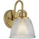 Elstead Lighting Elstead Dublin Stenska svetilka z 1 lučjo, barvana naravna medenina, IP44, G9, (22099310) | Shoptok.si