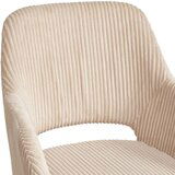 MID.YOU NASLANJAČ, les, kovina, tekstil črna, rjavosiva | Shoptok.si