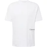 Calvin Klein Majica 'OFF PLACEMENT' crna / bijela