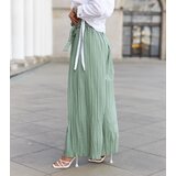 UR/CEO Green wide pleated women's pants Zakia | Shoptok.si