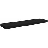  Plutajuće zidne police 2 kom crne 90 x 23,5 x 3,8 cm MDF | shoptok.hr