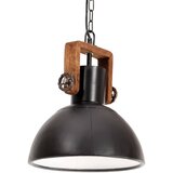  Industrijska viseća svjetiljka 25 W crna okrugla 30 cm E27 | shoptok.hr