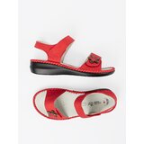 Shelvt Red sandals with leather insole | shoptok.hr