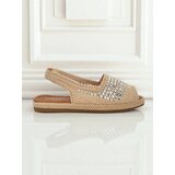 Resti Women's espadrille sandals with rhinestones Belle Sparkle | Shoptok.si