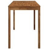  Stol za bar u vrtu Prirodna 196 x 80 5 x 105 cm - Prirodna 196 x 80 5 x 105 cm | shoptok.hr