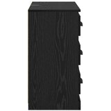  Komode 2 pcs Crni hrast 70 x 35,5 x 67,5 cm Konstruirano drvo | shoptok.hr