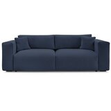 Bobochic Paris Plava sklopiva/s prostorom za odlaganje sofa 265 cm Ezechiel – | shoptok.hr