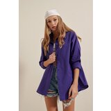 Bigdart 3900 Oversize Long Basic Shirt - Purple | Shoptok.si