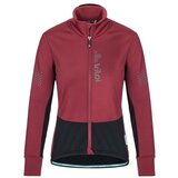 Kilpi Women's softshell bike jacket VELOVER-W dark red | shoptok.hr
