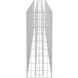  Gabionska sadilica od pocinčanog čelika 360 x 30 x 90 cm | shoptok.hr
