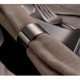 Echtwerk Set Obročkov Za Serviete Črna, 4-Delni | Shoptok.si