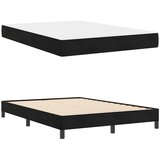 Krevet s opruga kutije s madracem Crna 140 x 220 cm tkanina | shoptok.hr