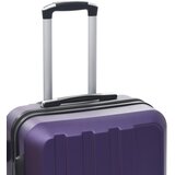  3-dijelni set čvrstih kovčega ljubičasti ABS | shoptok.hr