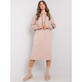RUE PARIS Dress-RV-SK-7359.25X-dark beige Cijene