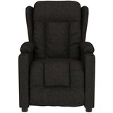  Masažna fotelja od tkanine crna | shoptok.hr