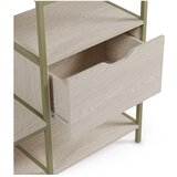 Marckeric Zeleni otvoreni željezni ormar 140x179,5x40 cm Amara – | shoptok.hr