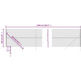  Žičana ograda zelena 1,6 x 25 m | Eponuda.com