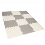 Pjenasta podloga puzzle 30x30 cm krem-siva | shoptok.hr
