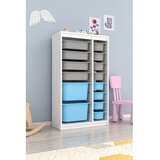Hanah home višenamenska polica montana xs 2D4N8U white grey blue Cene