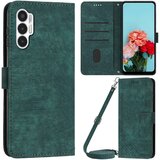 INORCO Za Tecno Pova 3 4G Flip PU usnjena torbica za telefon Denarnica Linije Natisnjeno stojalo Zaščitni pokrov, (22036755) Cene