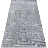 RugsX Preproge Preproga Strukturni SIERRA G5013 Ploščato tkano, 120x170 cm Siva | Shoptok.si
