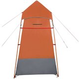 Šator za privatnost sivo-narančasti 121x121x225 cm taft 190T | shoptok.hr