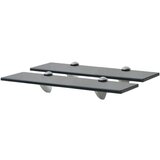vidaXL Police 2 kosa steklo 40x20 cm 8 mm, (20623097) | Shoptok.si