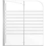 vidaXL tuš-kabina od kaljenog stakla 120 x 68 x 130 cm prugasta | shoptok.hr