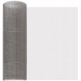 vidaXL Mrežna zaslona 40 x 1000 cm 3 Mesh Inox 201 Srebrna, (5000301268) | Shoptok.si