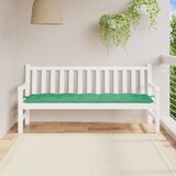  Jastuk za vrtnu klupu zeleni 180 x 50 x 7 cm od tkanine Oxford | shoptok.hr
