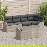  Set kauča za vrt Set od 7 Svjetlosiva Ratan Set kauča za vrt | shoptok.hr
