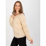 Och Bella Sweater-TW-SW-BI-9030.08-beige Cene