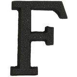 F kućni broj (visina: 80 mm, crne boje, aluminij) Cijene