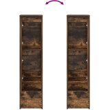  Visoka ploča dimljeni hrast 29,5x34x119,5 cm izrađeno drvo | shoptok.hr