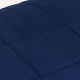  Obtežena odeja modra 120x180 cm 5 kg blago | Shoptok.si