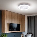  Brilagi-LED prigušiva LED svetiljka sa ventilatorom, 30W, 230V, 3000-6500K, bela + daljinski upravljač | Eponuda.com
