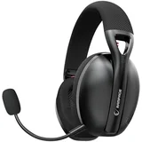 slušalke crack H11 črne z mikrofonom wireless 2.4G bluetooth, (21358054)